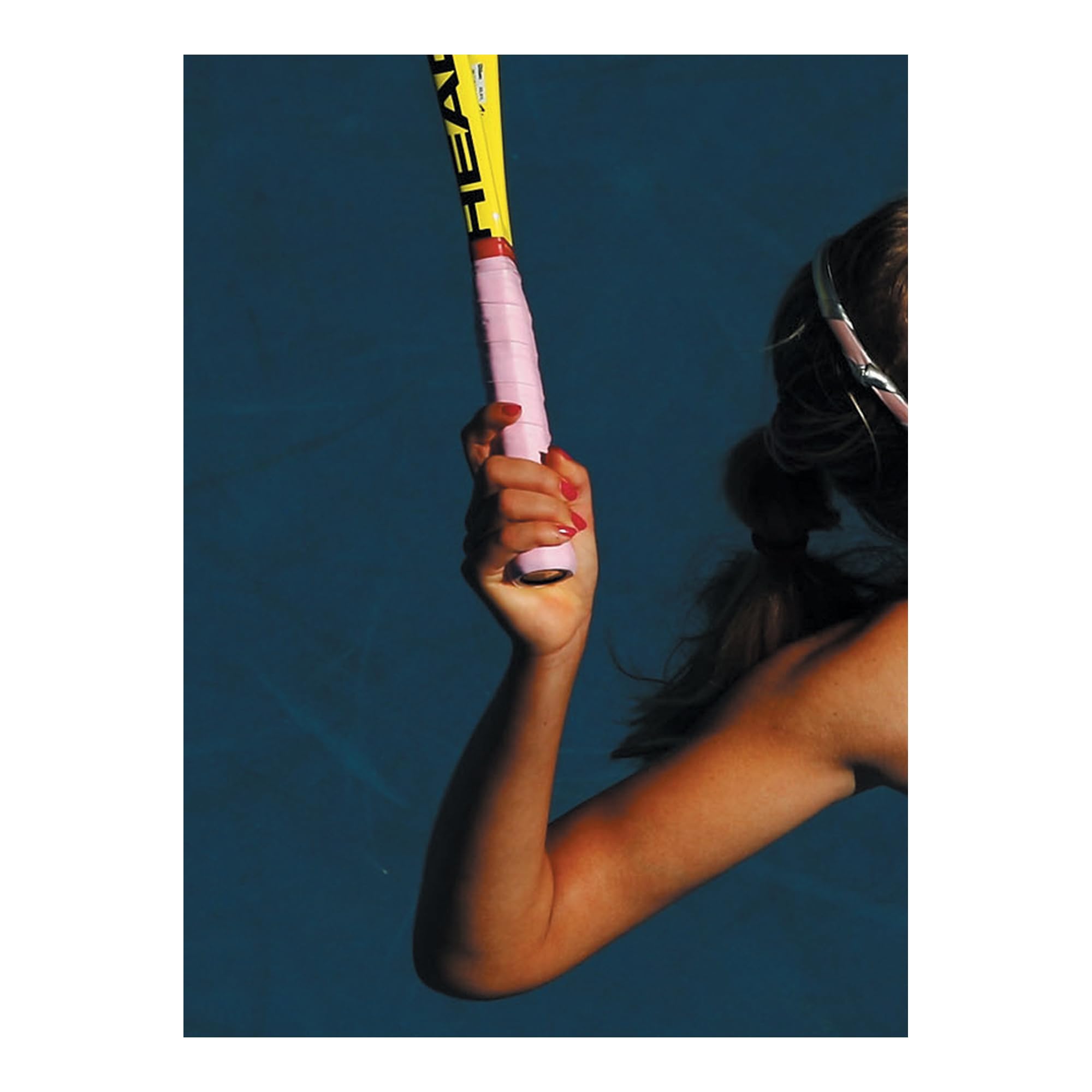 Tourna Tac on-court lifestyle shot showing stable, confident play