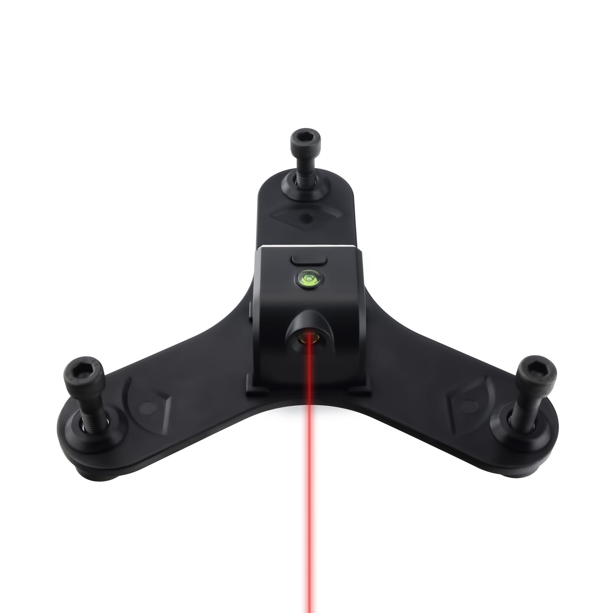 Tower Golf close-up of bullseye level for fast visual leveling benefit: accurate tilt control
