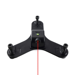Tower Golf close-up of bullseye level for fast visual leveling benefit: accurate tilt control