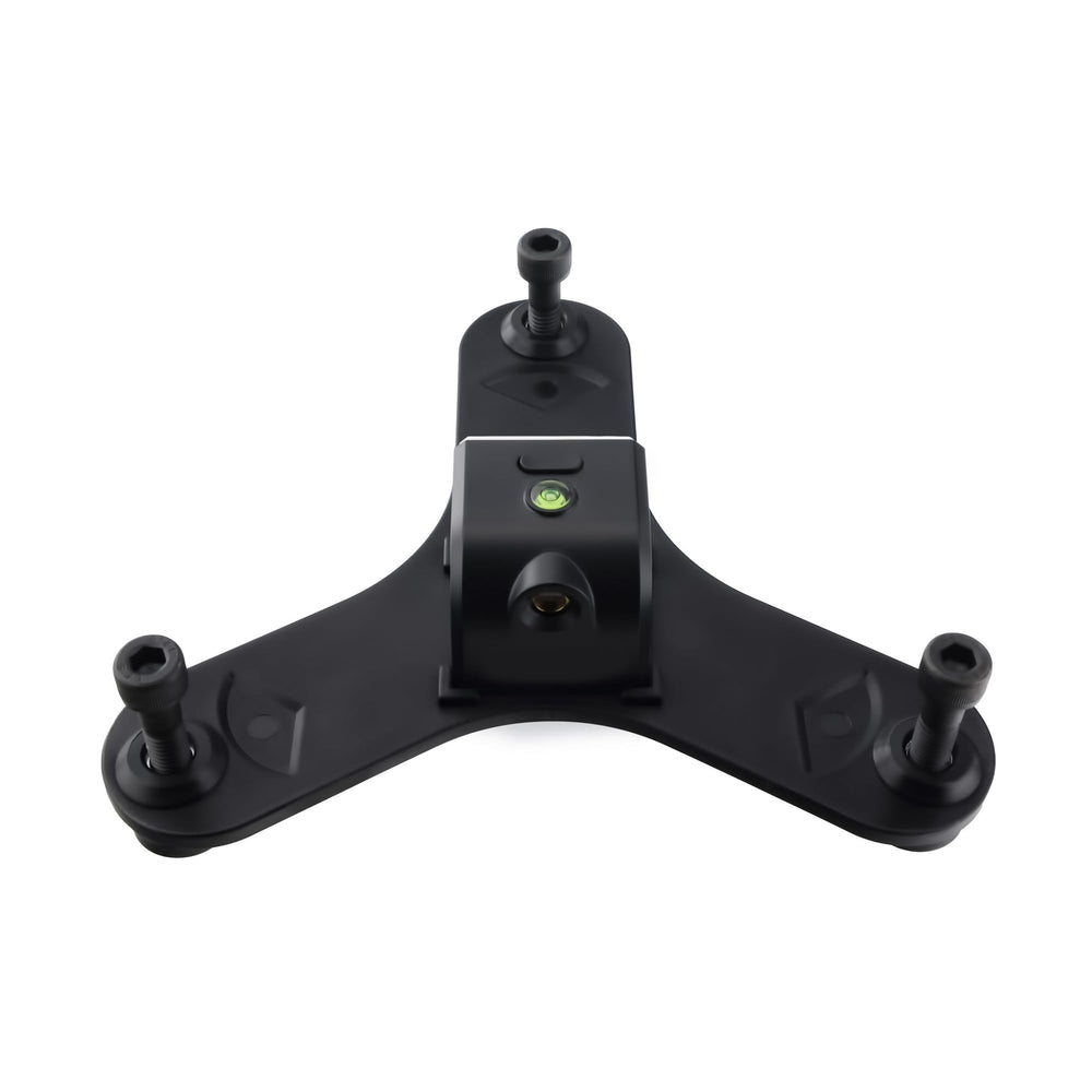 Tower Golf laser mounted under Garmin R10 projecting centerline benefit: quick precise alignment