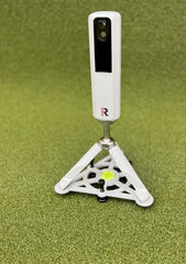 Tower Golf front view with Rapsodo MLM2Pro showing stable mount and improved readings
