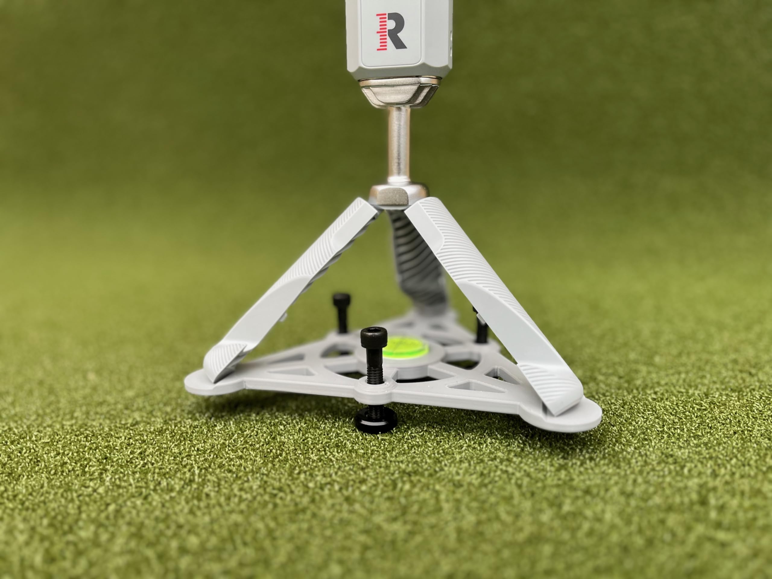 Tower Golf in use at driving range with Rapsodo giving consistent launch data
