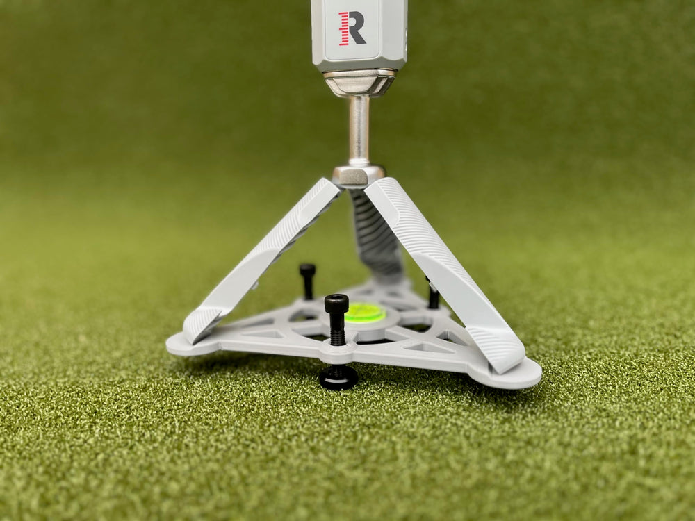 Tower Golf in use at driving range with Rapsodo giving consistent launch data