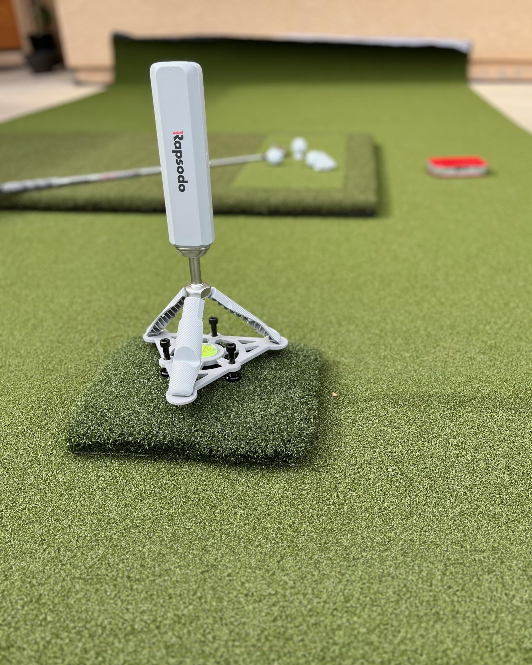 Tower Golf PET-G material detail demonstrating durable weather-resistant construction