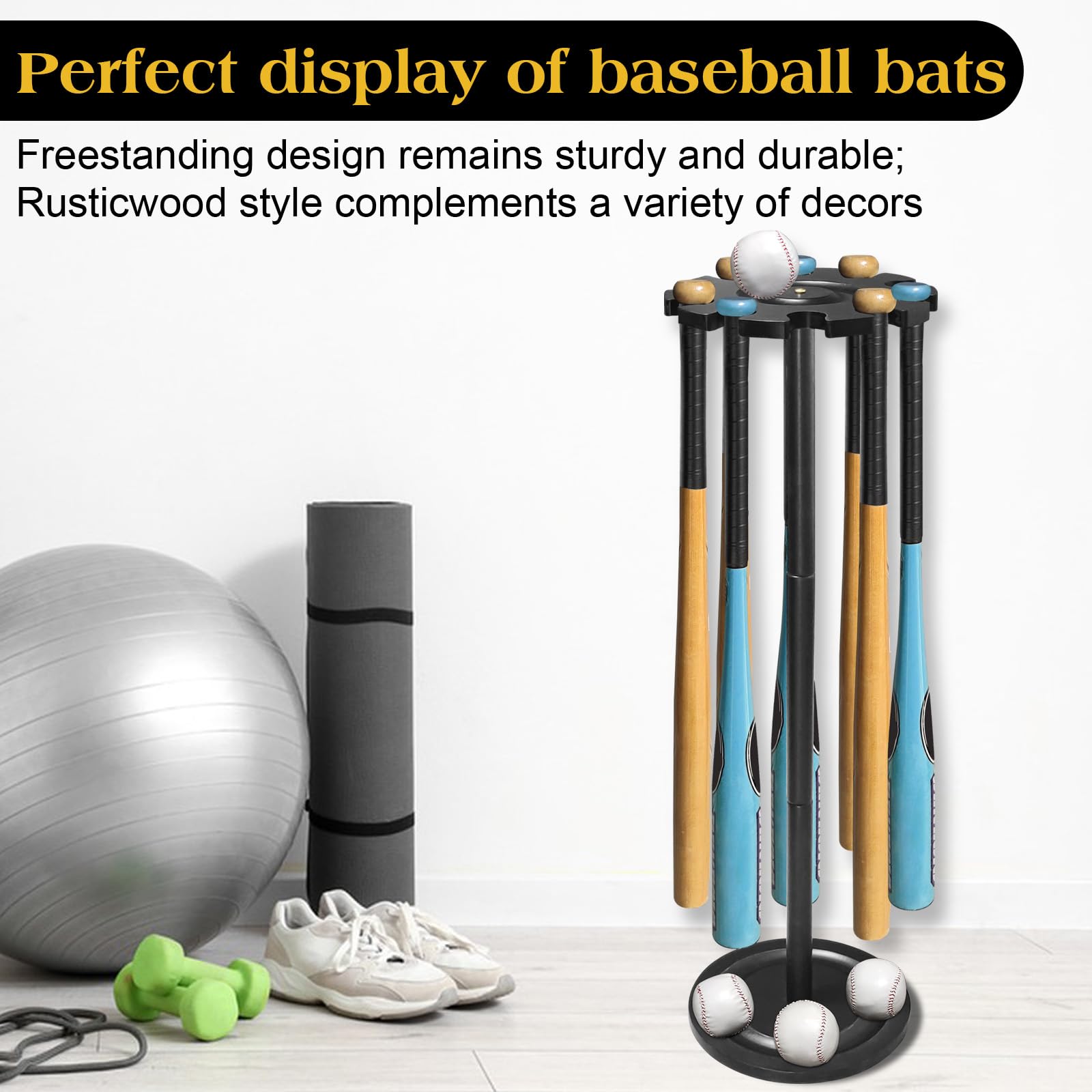 TP size comparison with bats showing scale and capacity for ten bats