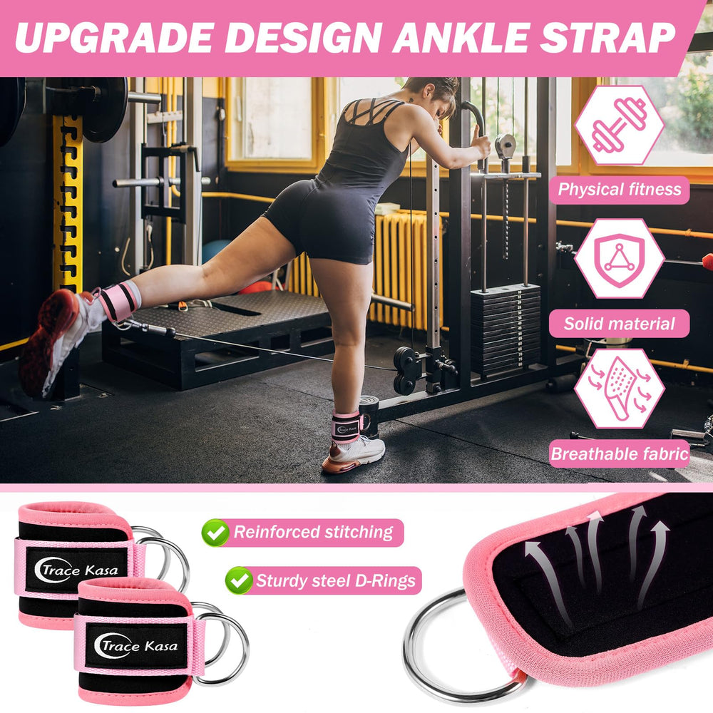 TRACE KASA weightlifting straps and wrist wraps showing enhanced grip support