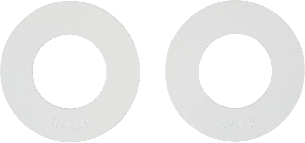 Trademark Innovations plates mounted on a standard 2 inch bar demonstrating fit