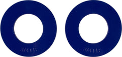 Trademark Innovations plates next to ruler showing compact size and precise increments