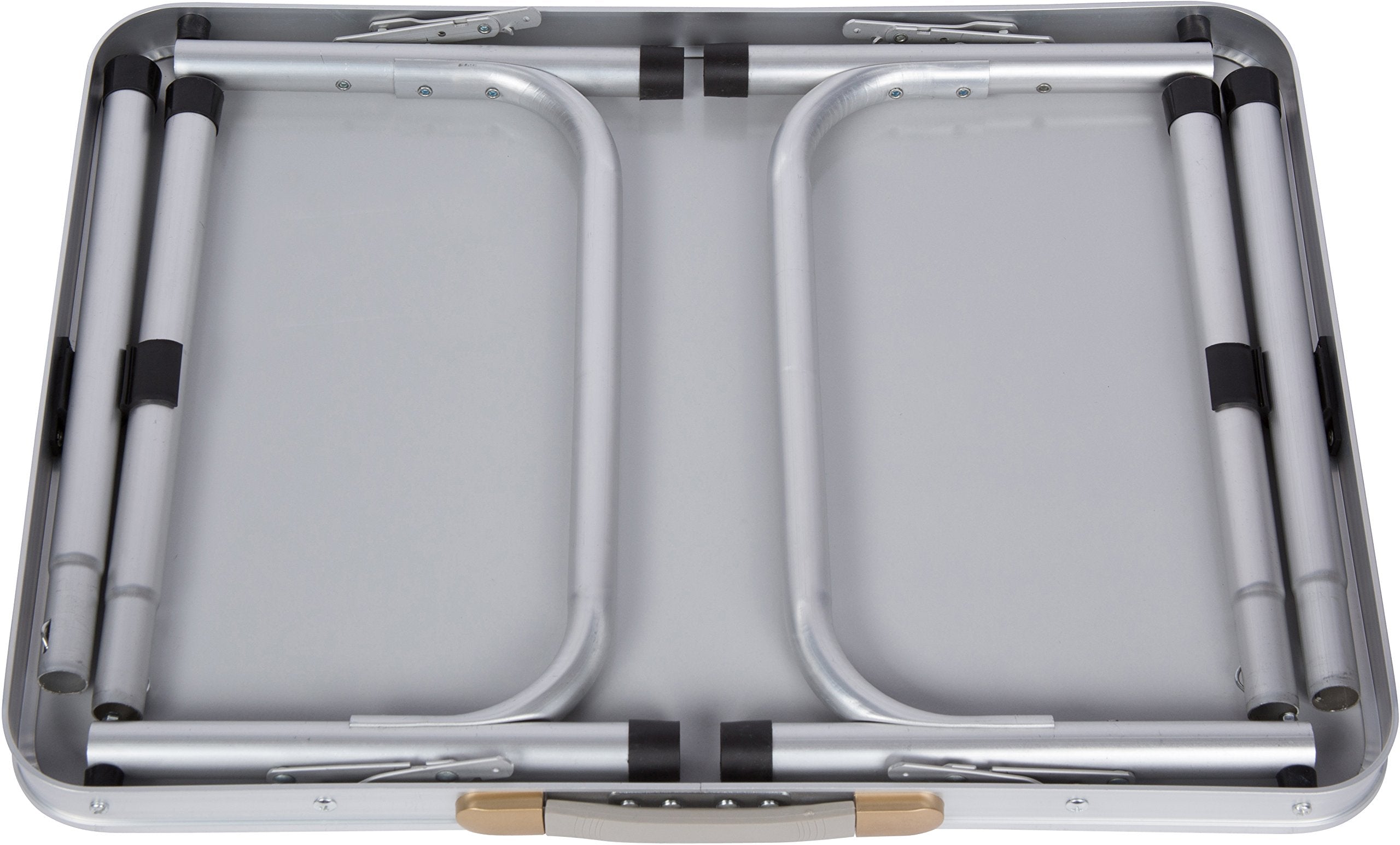 Trademark Innovations close-up of tabletop surface highlighting easy-clean finish and durable material