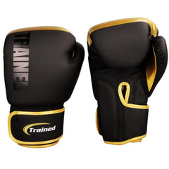 Trained gloves beside a hand model showing accurate size and fit