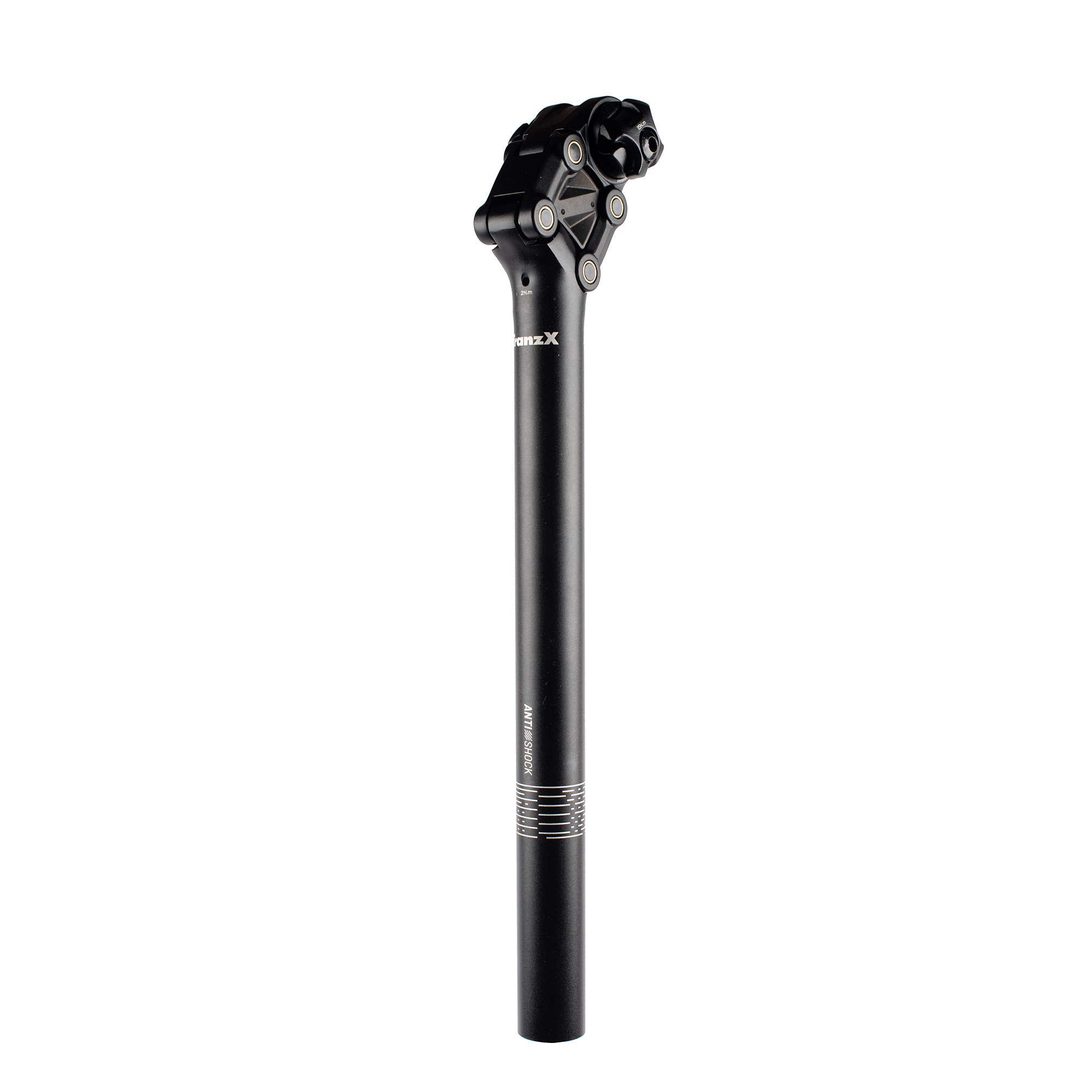 TranzX Antishock QL front view showing sleek post for comfort