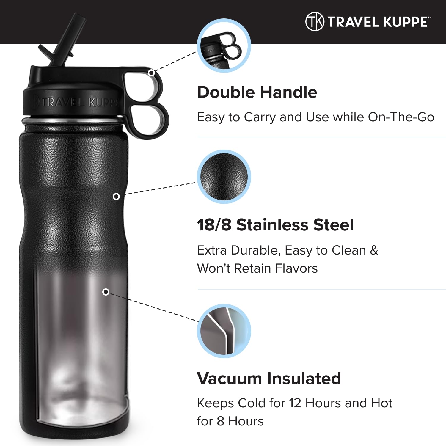 Travel Kuppe seated securely in a bike cage showing stable fit