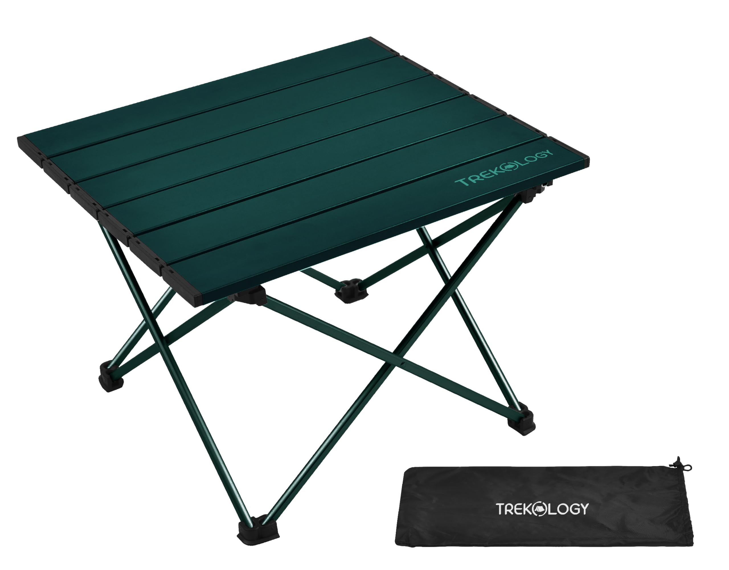 TREKOLOGY TALU front packaged showing compact carry bag and portability benefit