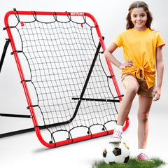 tri-great rebounder front view showing full frame and net for focused practice