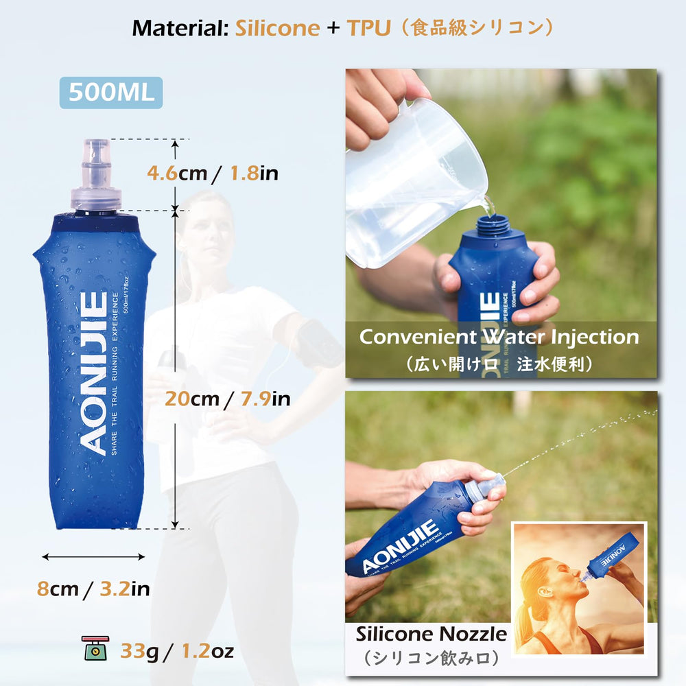 TRIWONDER 1.5L bladder tucked in rear compartment for long-distance hydration