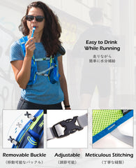 TRIWONDER pocket closeup holding phone and gels for quick access