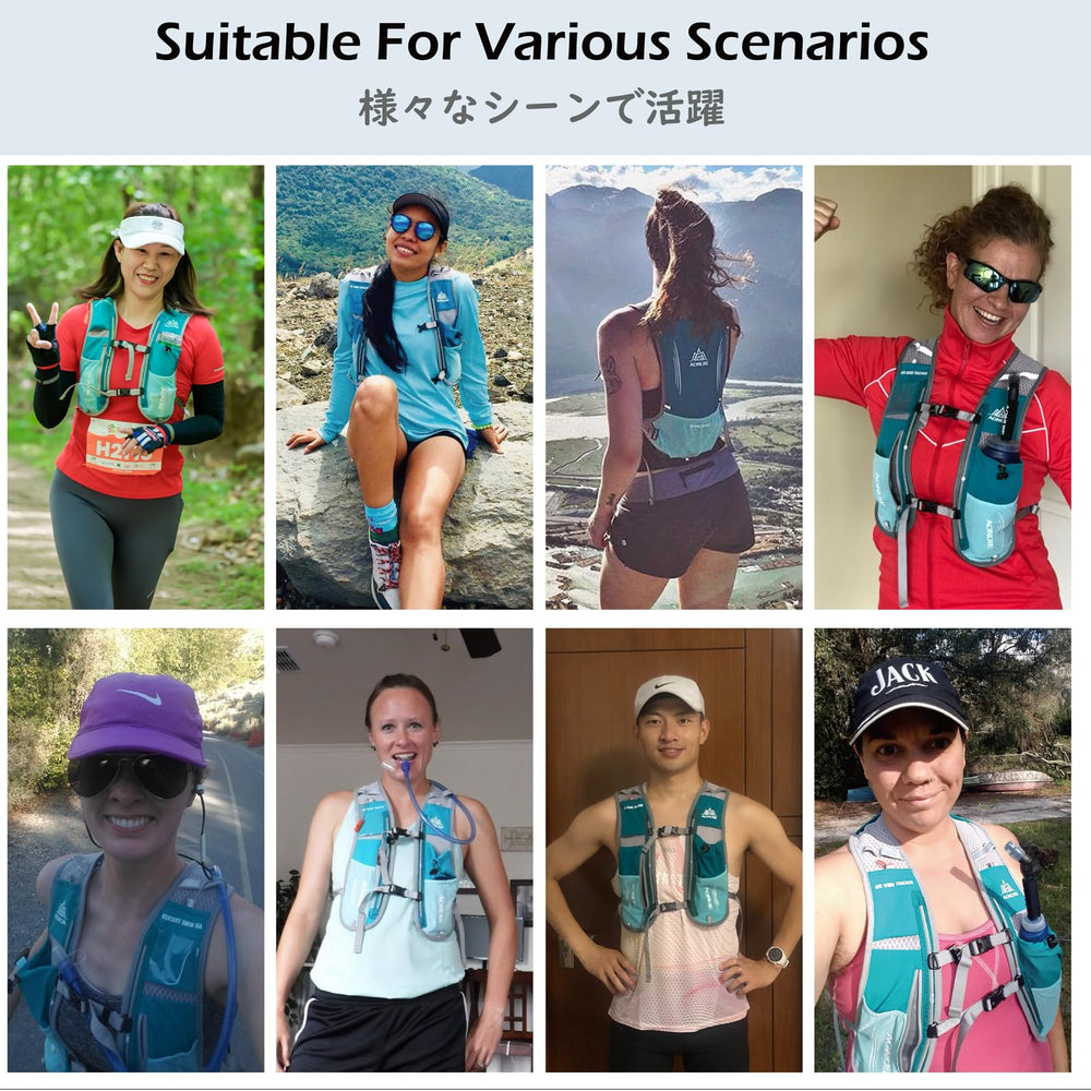 TRIWONDER vest worn by runner to show scale and low-bounce fit