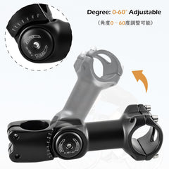 TRIWONDER four-bolt clamp detail ensuring secure handlebar hold