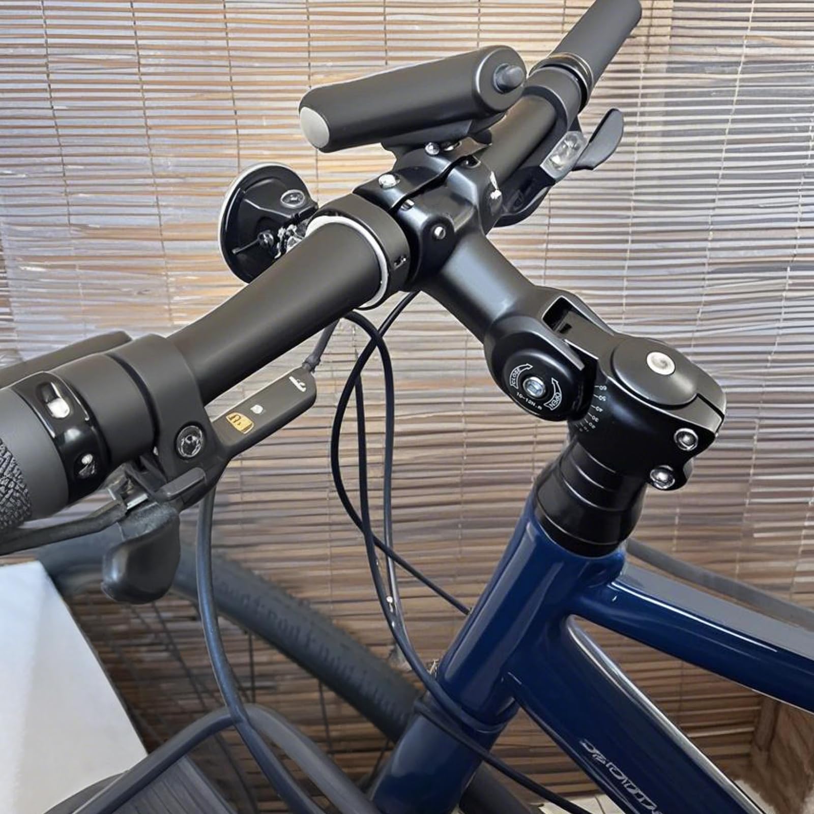 TRIWONDER stem in a commuter setup highlighting comfort and visibility