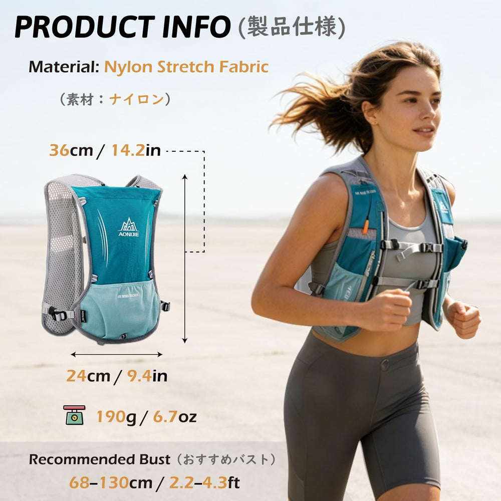 TRIWONDER back ventilation panel and mesh straps for cooling comfort