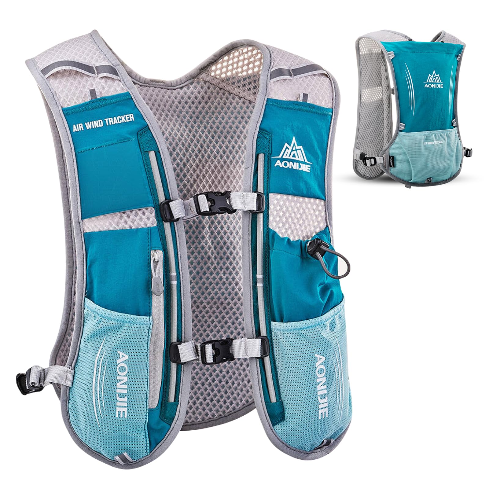 TRIWONDER front view showing pockets and slim profile for quick access