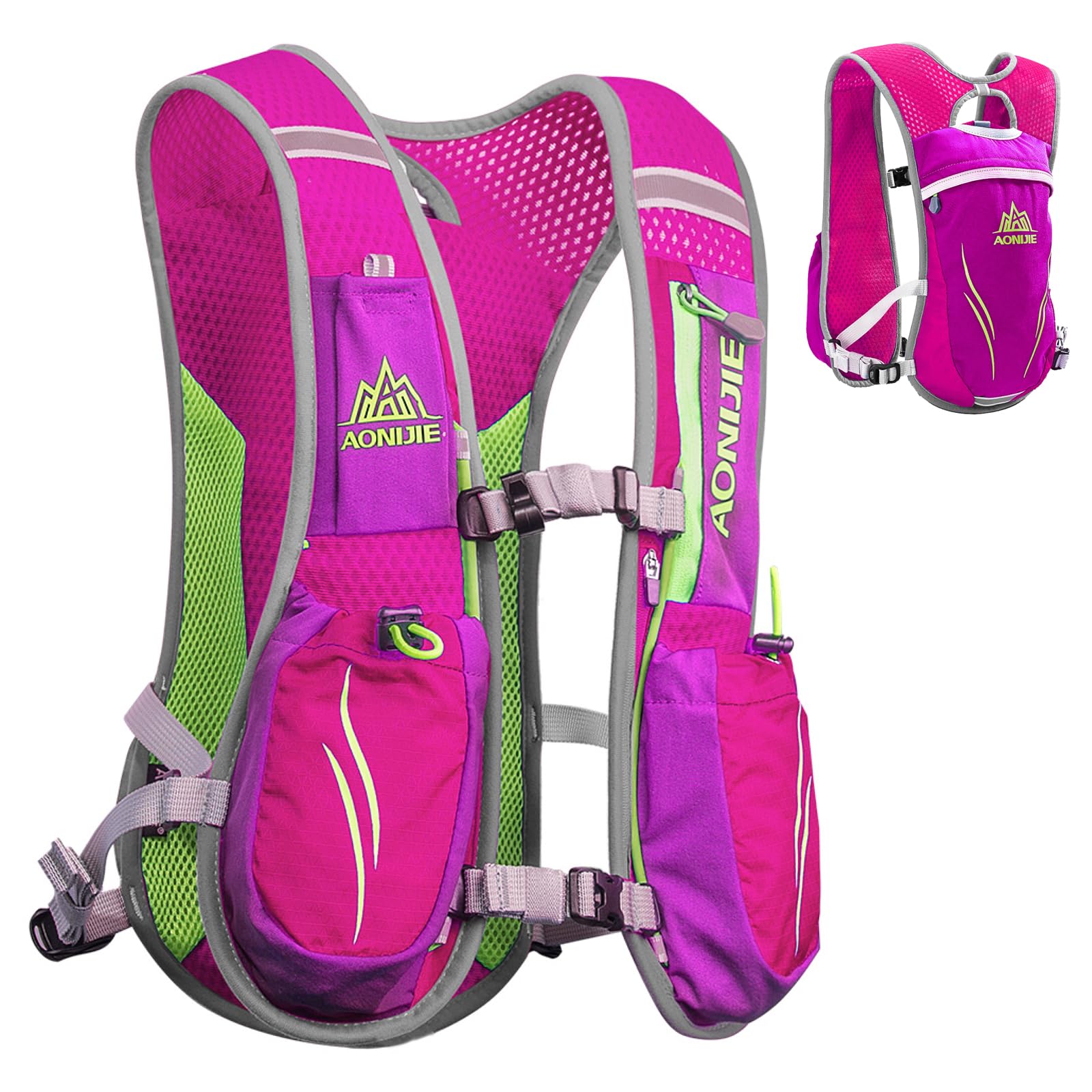 TRIWONDER vest front view showing compact storage and secure fit