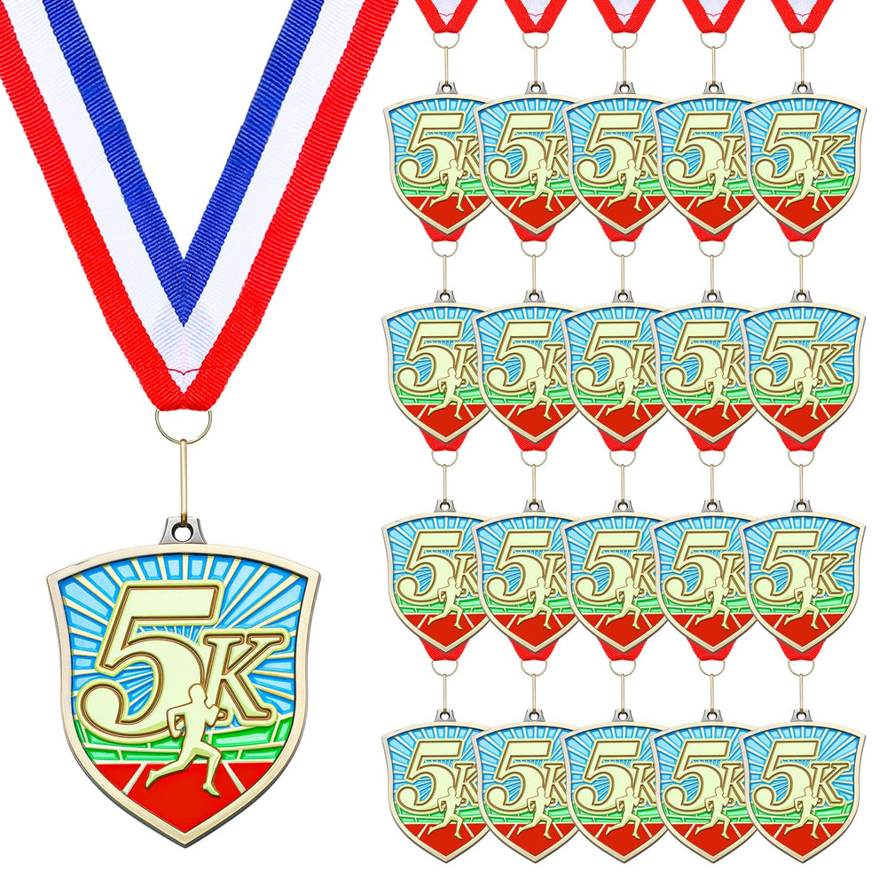 Trnayi front view medal showing 5K design and award appeal