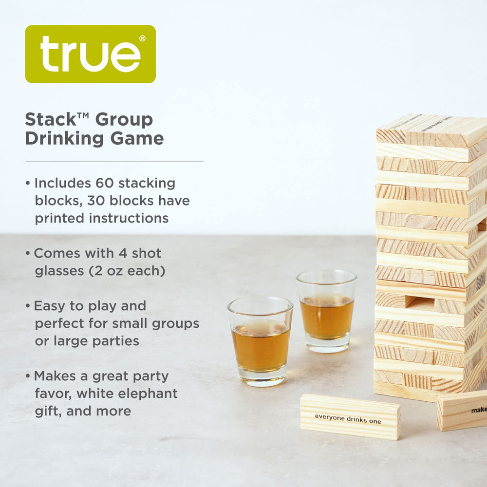 True wooden blocks tower mid-game highlighting suspense and replay value