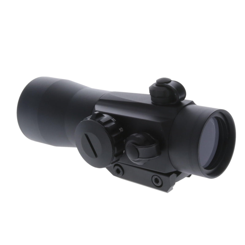 TRUGLO close-up of 2.5-MOA red-dot reticle for precise aiming and fast target acquisition
