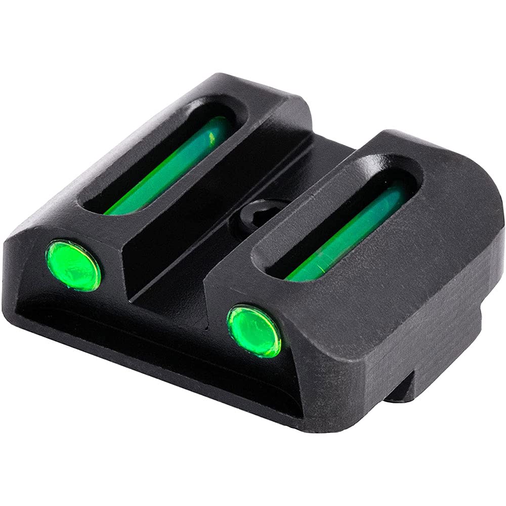TRUGLO steel sight side profile showing low-profile snag-resistant benefit