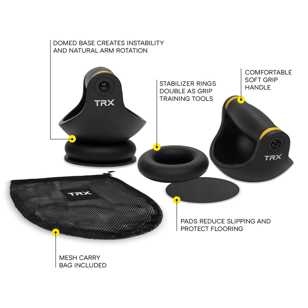 TRX Push-It used for plank variation enhancing core engagement benefit