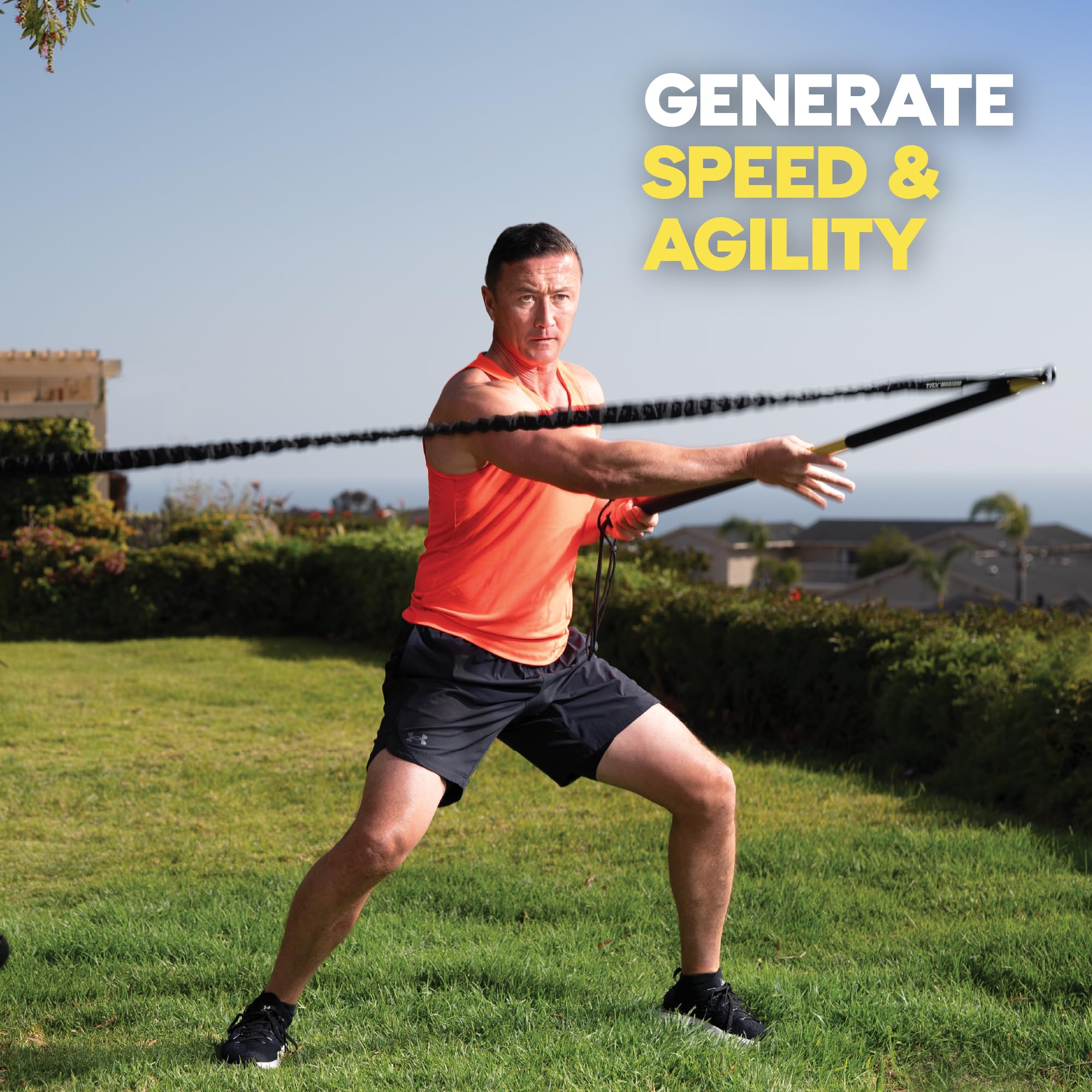 TRX RIP Trainer demonstration during indoor workout showing coached form and safety benefits