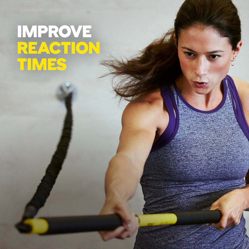 TRX RIP Trainer in use with athlete outdoors demonstrating rotational training benefits