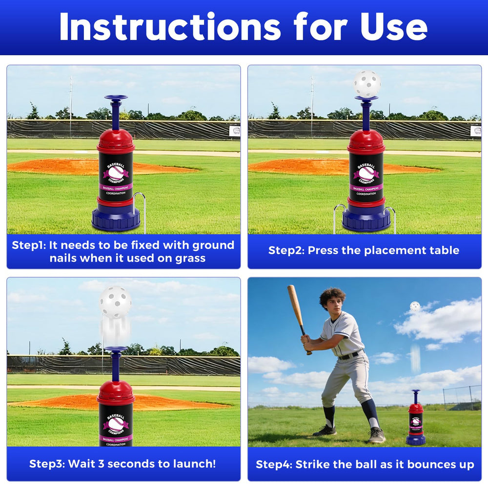 Tulywood in-use in backyard practice helping solo hitters improve timing