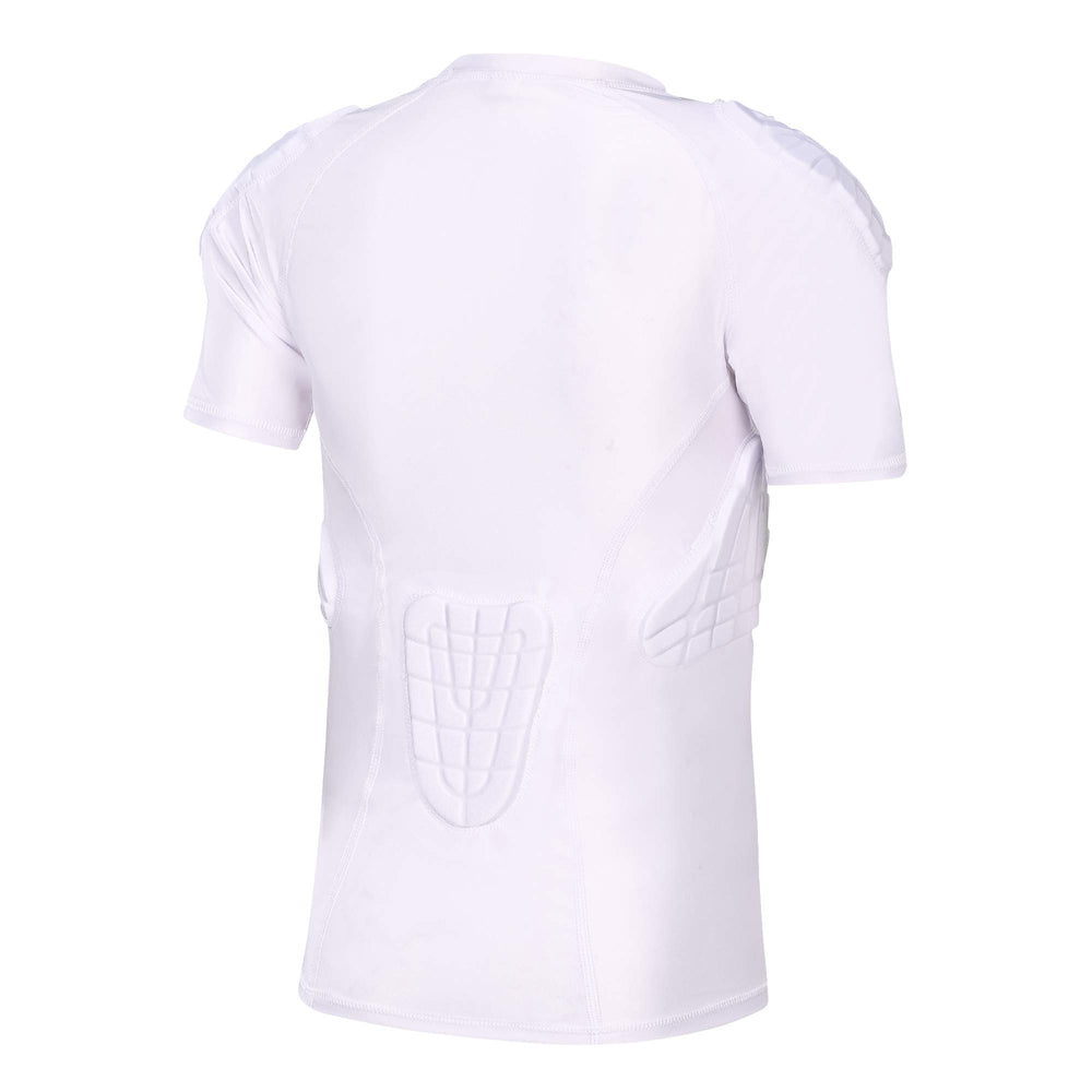TUOY back panel detail showing spinal protection and comfort benefit
