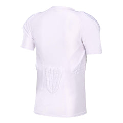 TUOY back panel detail showing spinal protection and comfort benefit