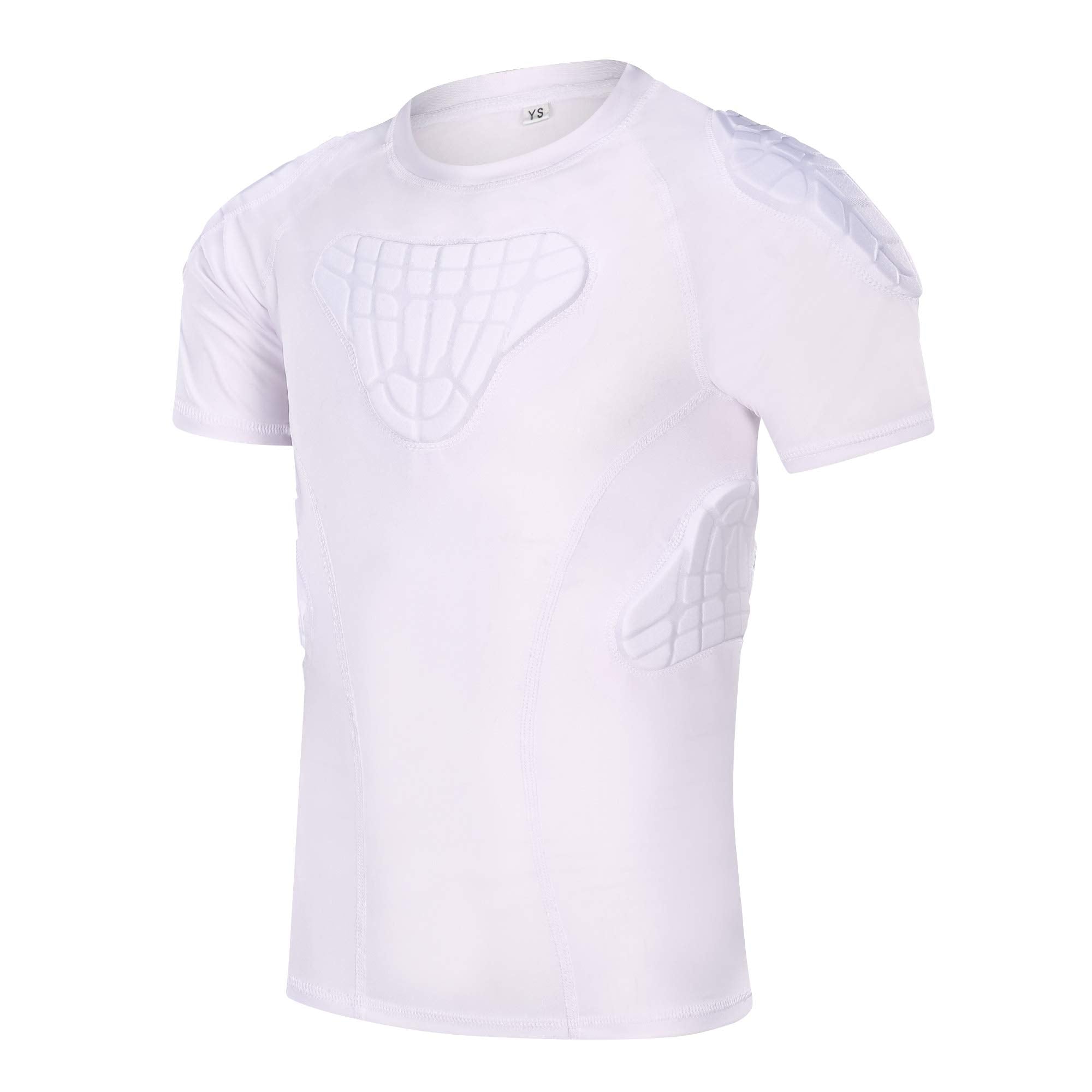 TUOY front view showing fitted padded chest and athletic benefit