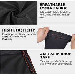 TUOYR breathable fabric texture and stretch demonstrating moisture-wicking comfort