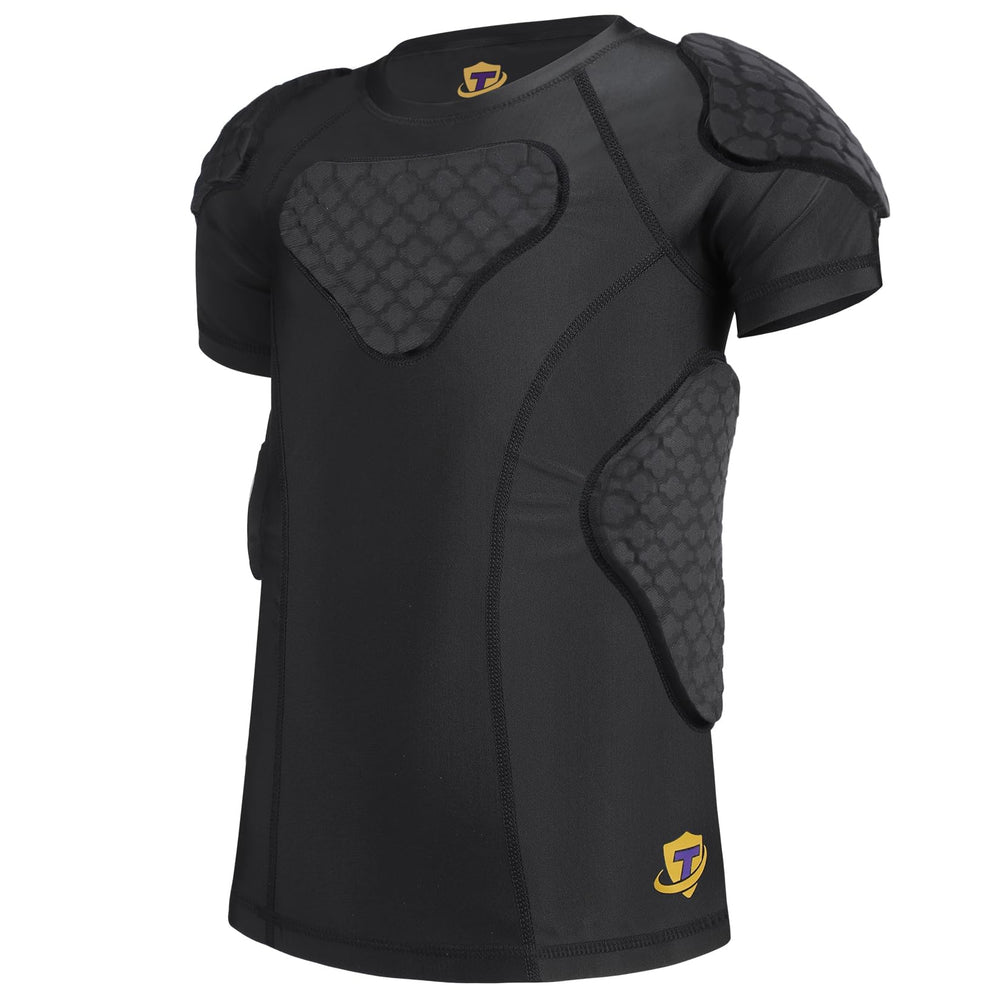 TUOYR front view showing padded chest and slim fit for safe mobility