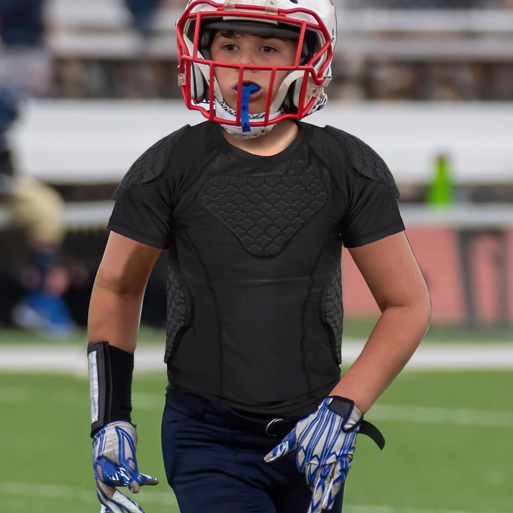 TUOYR youth athlete wearing shirt in game setting for practical use