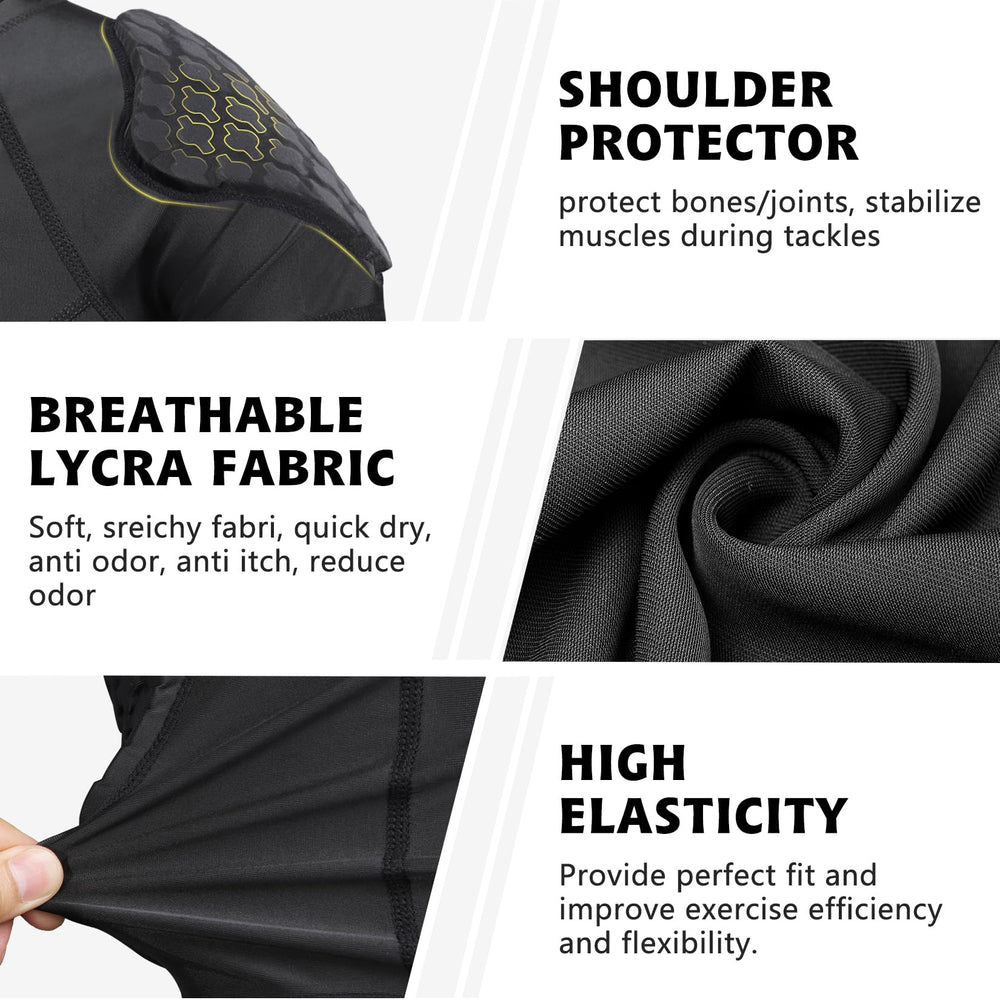 TUOYR side profile in motion showing flexible protection and range
