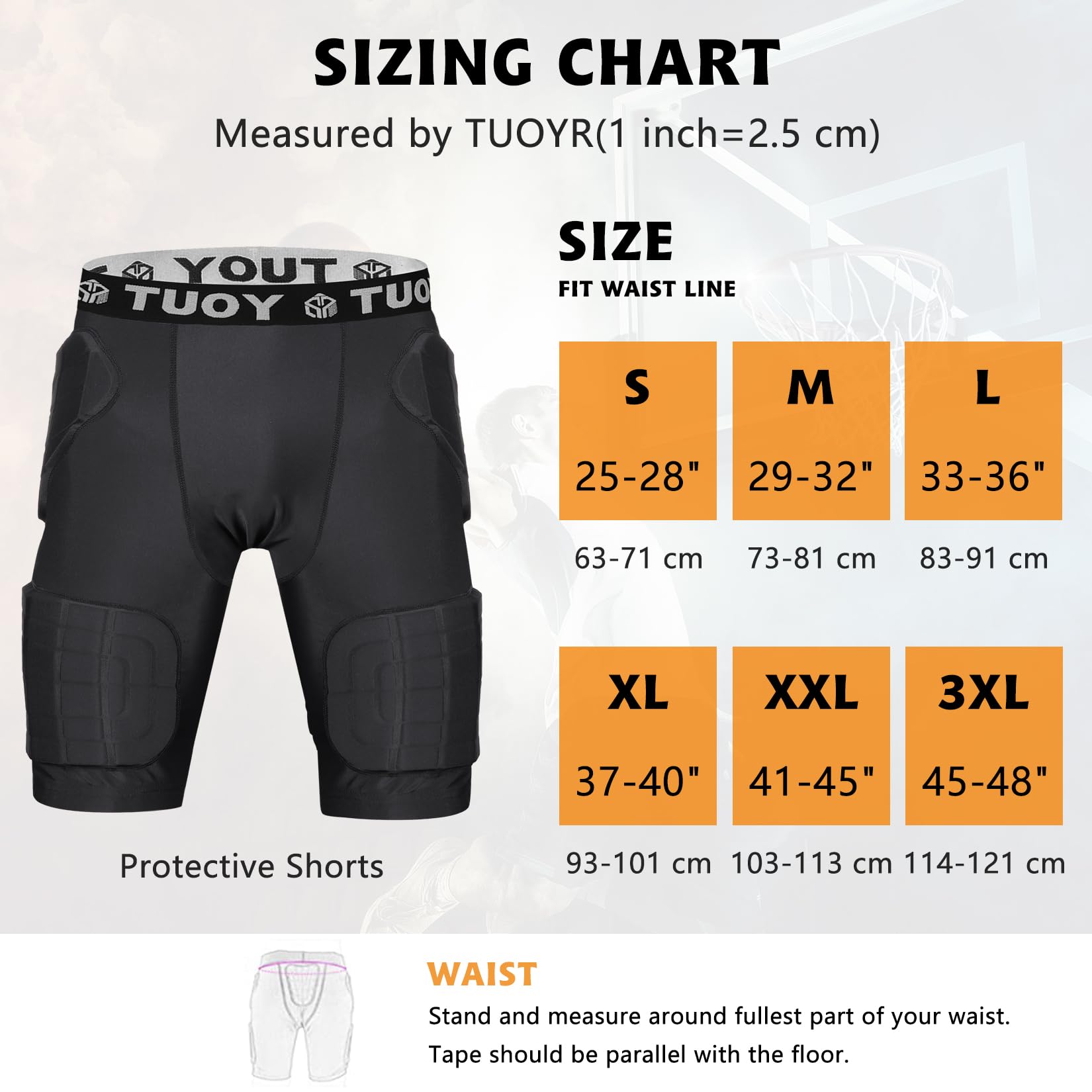 TUOYR flexible waistband and fit demo offering secure support during movement