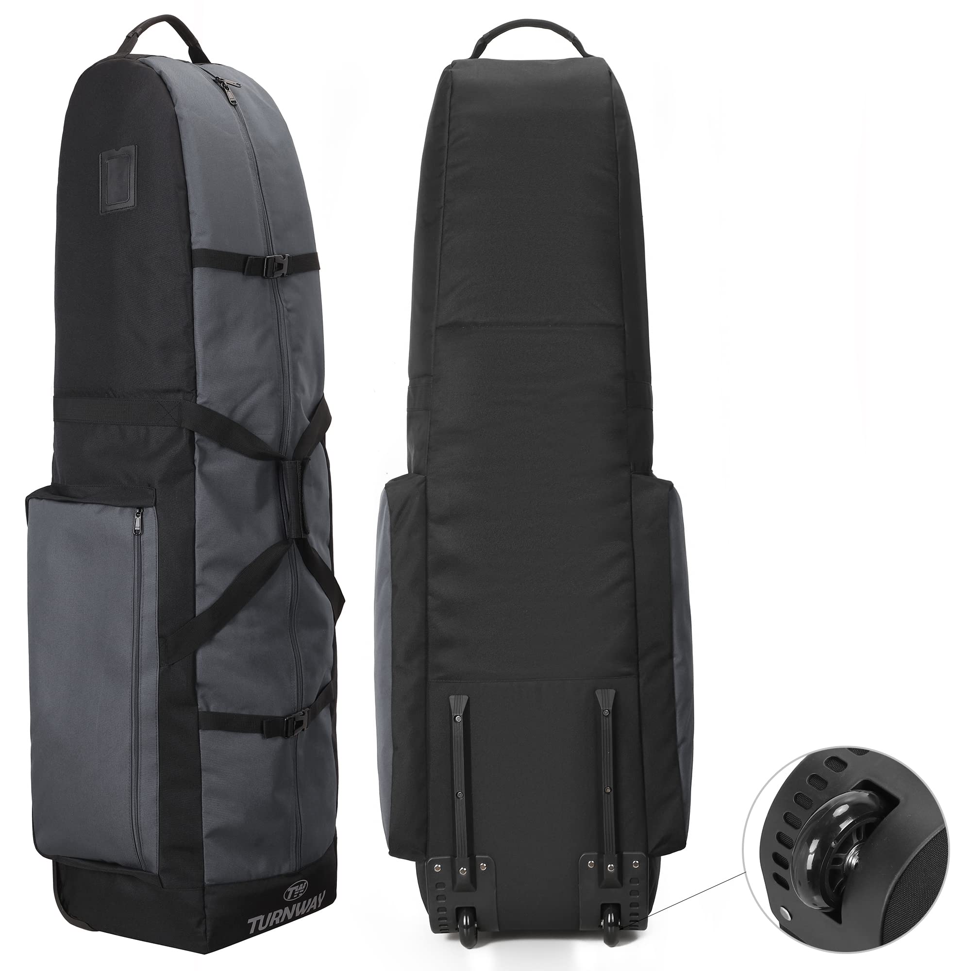 TurnWay front view showing bag capacity and protection benefit