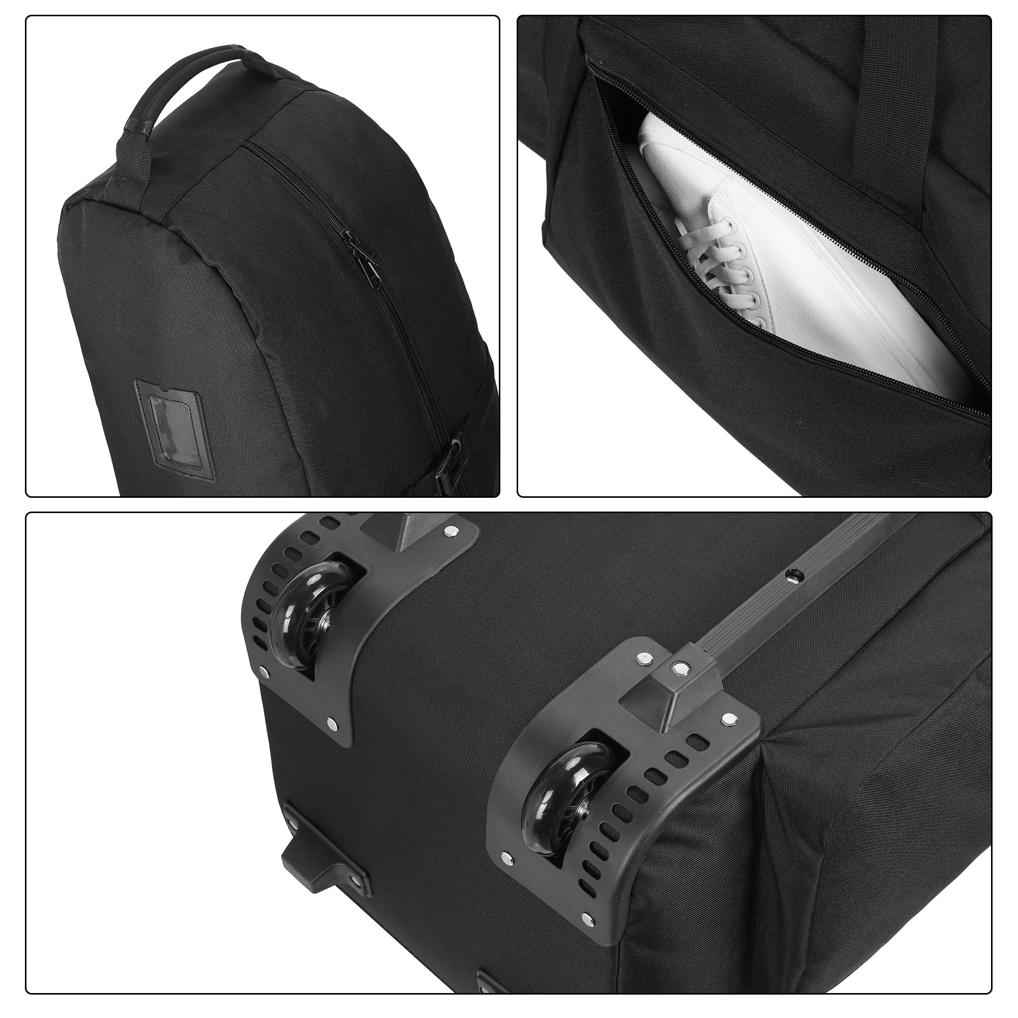 TurnWay side pocket storing shoes and accessories neatly