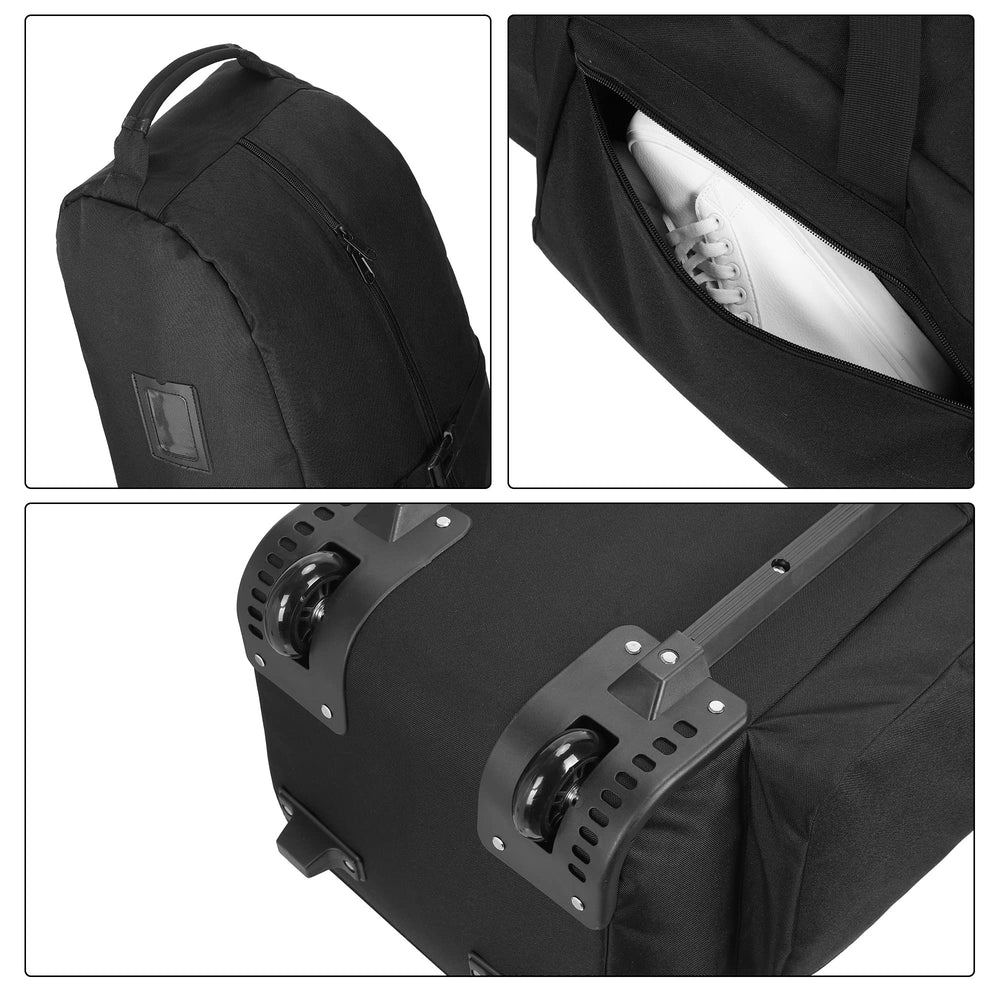 TurnWay side pocket storing shoes and accessories neatly
