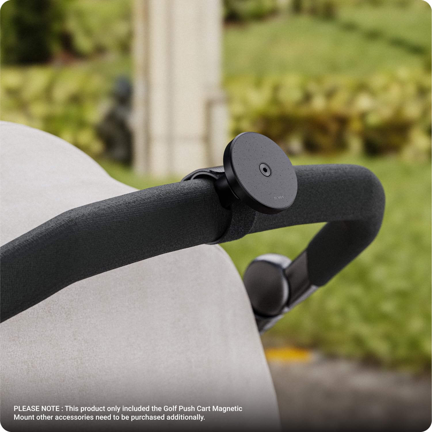 TUSITA clamp under handle showing secure fit and non-marring pads