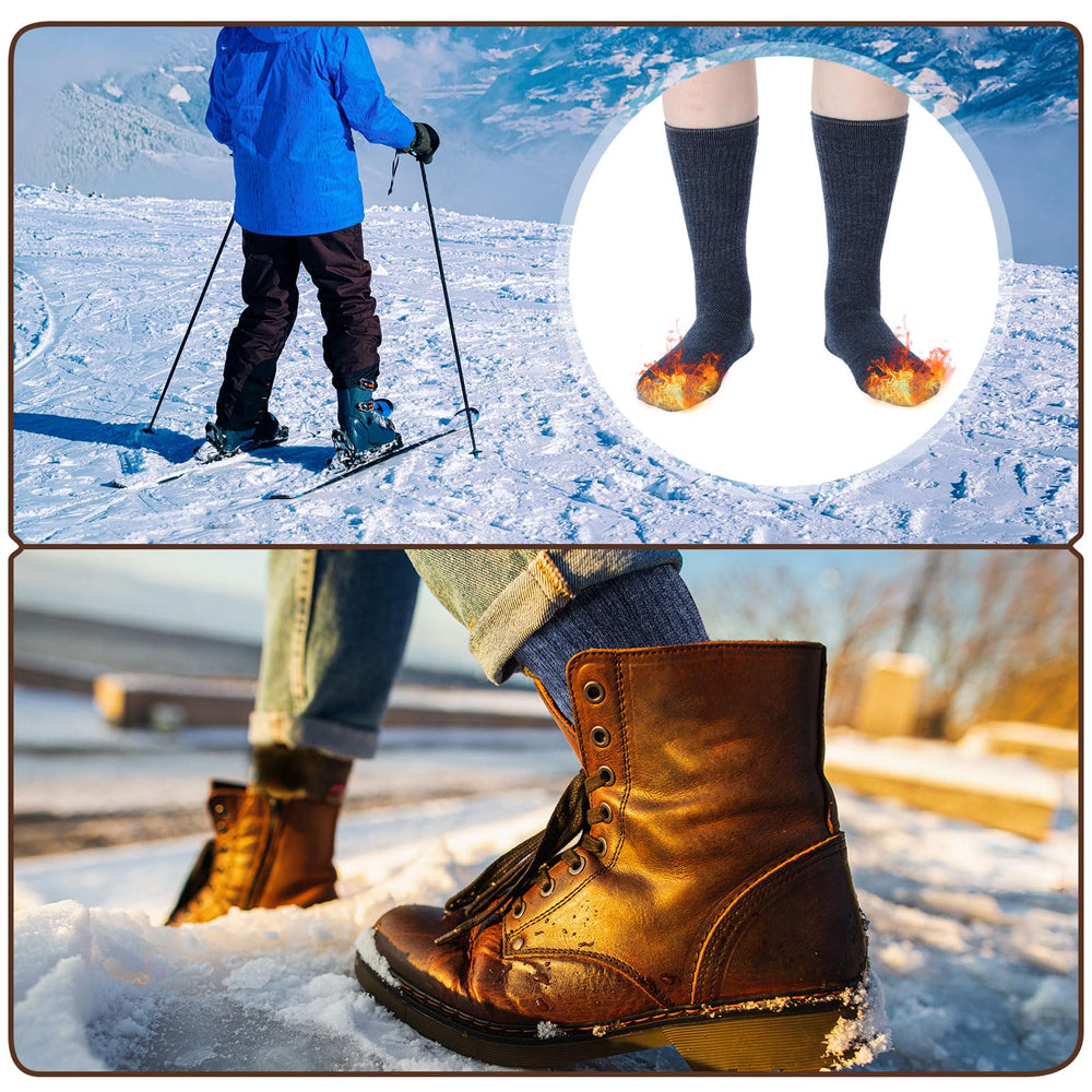 Twistover lifestyle image on winter hike showing warmth and active comfort
