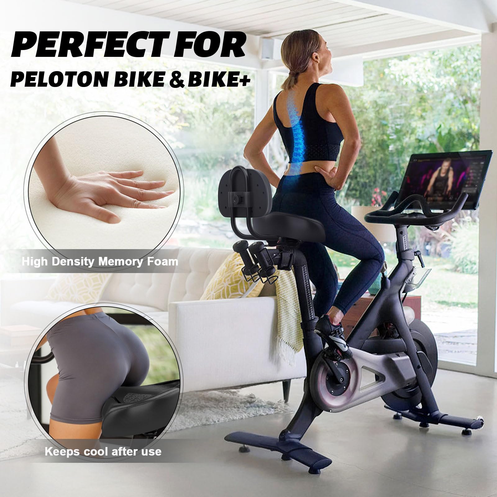 Twomaples cutaway of memory foam and cooling gel for pressure relief