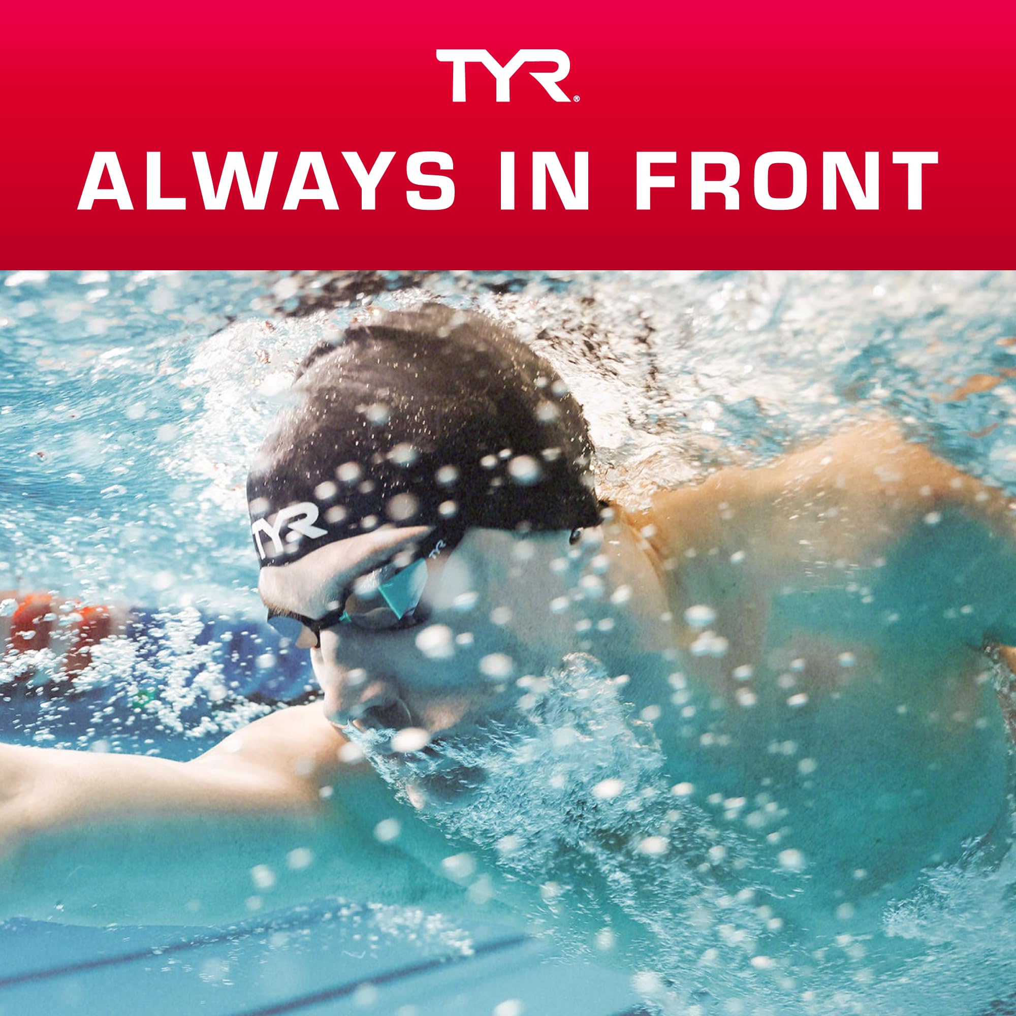 TYR label and material tag close-up showing construction and durability benefit