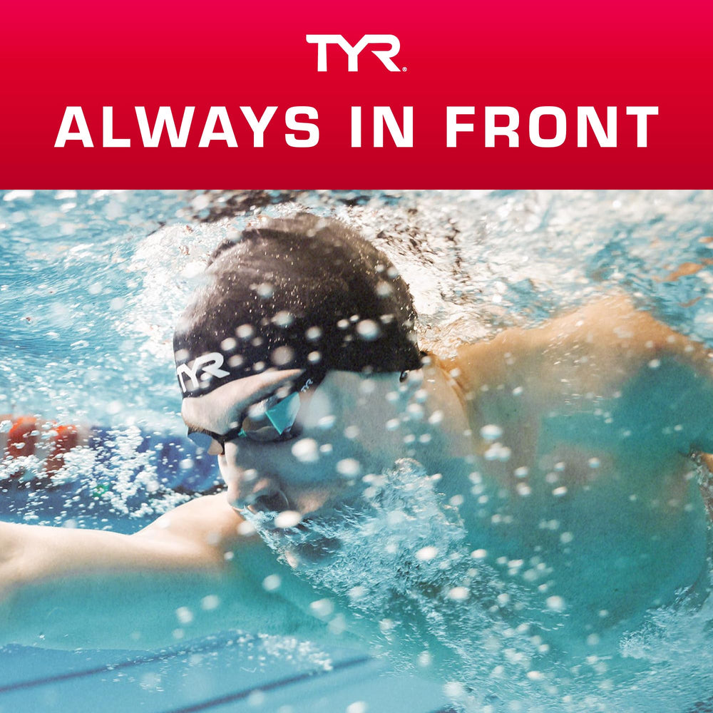TYR label and material tag close-up showing construction and durability benefit